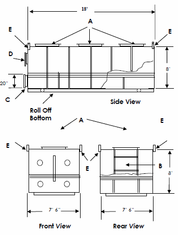 Roll-Off Adsorbers Spec Sheet