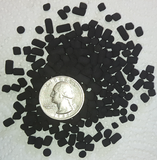 Pelletized H2S Activated Carbon